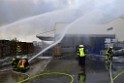 Grossbrand Halle Troisdorf Kriegsdorf Junkersring P176